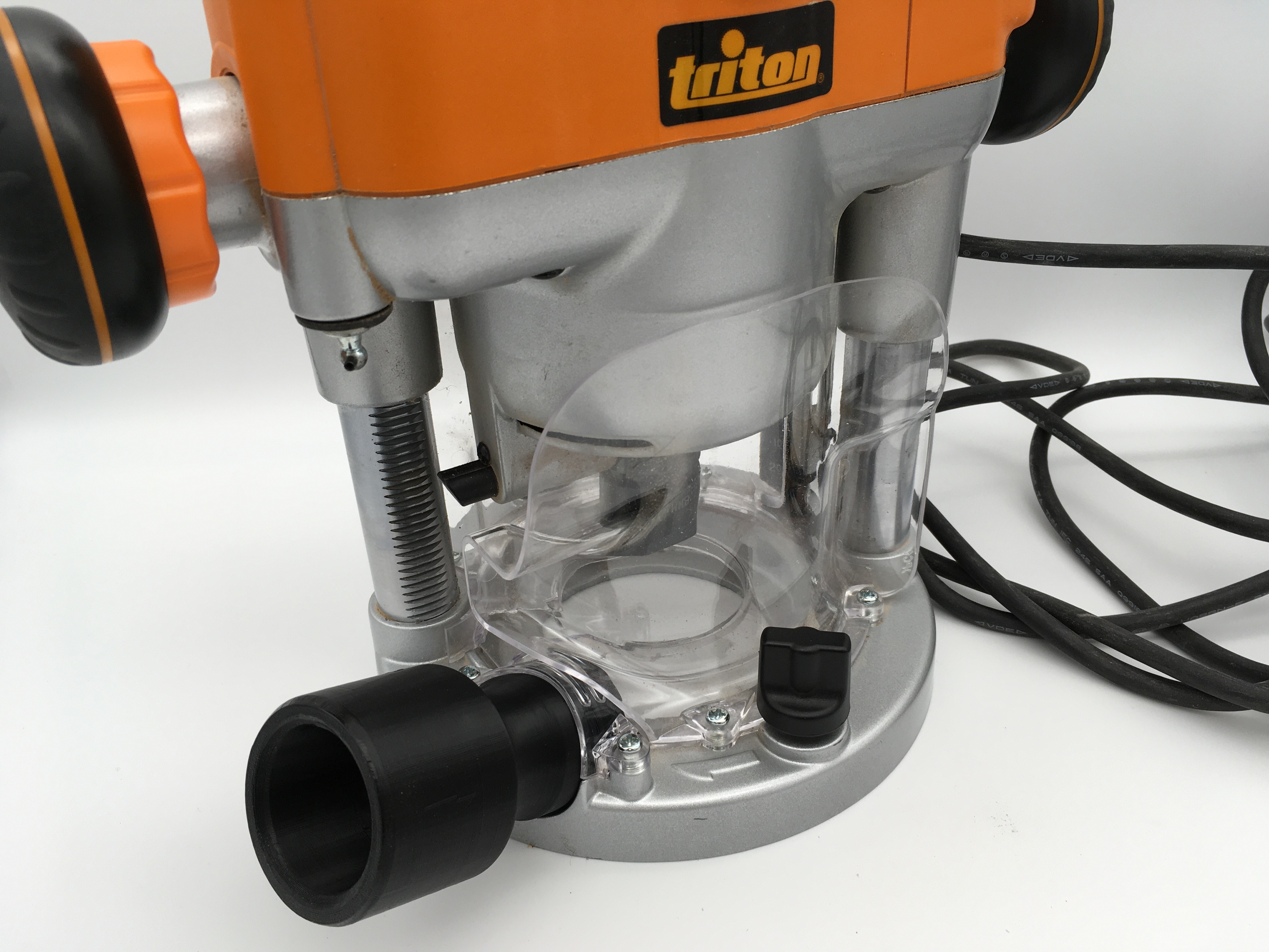 Absaugadapter für Triton Oberfräse (50 und 35 mm)